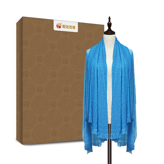 WHIEDA Energy Shawl — Far Infrared Bioceramic Wellness Textile