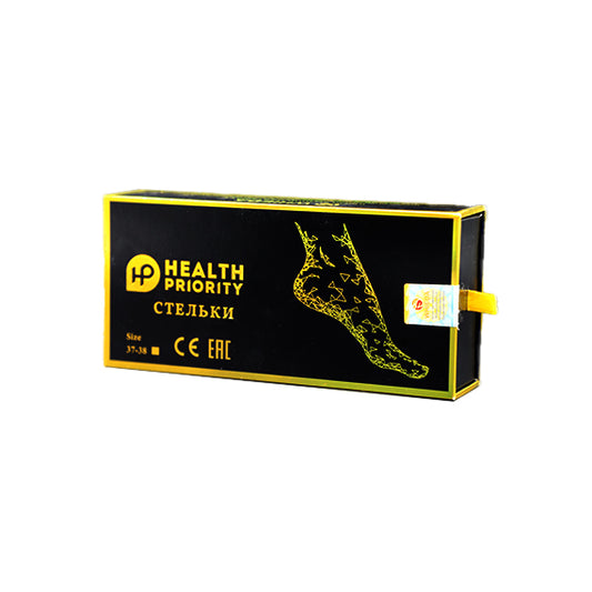 Anatomically Shaped Wellness Insoles with Anions