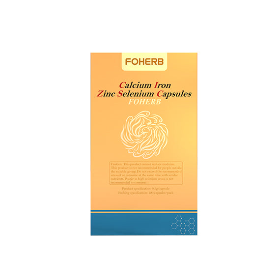 FOHERB Calcium · Iron · Zinc · Selenium Capsules
